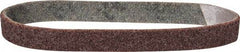 3M - 3/4" Wide x 18" OAL, Aluminum Oxide Abrasive Belt - Aluminum Oxide, Medium, Nonwoven, Series SE-BS - First Tool & Supply