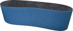 Norton - 6" Wide x 48" OAL, 50 Grit, Zirconia Alumina Abrasive Belt - Zirconia Alumina, Coarse, Coated, Y Weighted Cloth Backing, Dry, Series R821 - First Tool & Supply