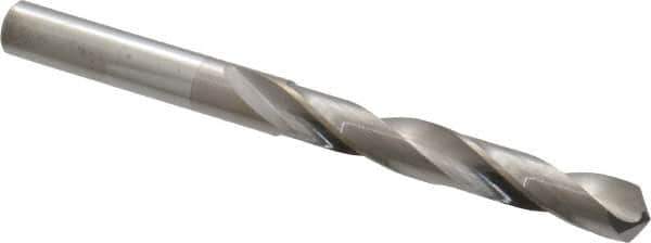 Atrax - Letter Q 118° Solid Carbide Jobber Drill - Bright Finish, Right Hand Cut, Spiral Flute, Straight Shank, 4" OAL, Standard Point - First Tool & Supply