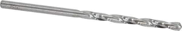 Atrax - #36 118° Solid Carbide Jobber Drill - Bright Finish, Right Hand Cut, Spiral Flute, Straight Shank, 2-1/4" OAL, Standard Point - First Tool & Supply