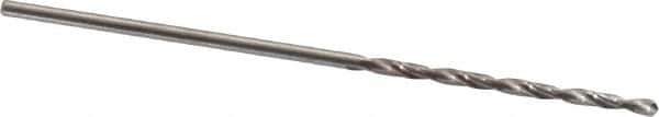 Atrax - #62 118° Solid Carbide Jobber Drill - Bright Finish, Right Hand Cut, Spiral Flute, Straight Shank, 1-3/8" OAL, Standard Point - First Tool & Supply