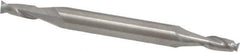 Atrax - 1/8", 1/4" LOC, 3/16" Shank Diam, 2" OAL, 2 Flute, Solid Carbide Square End Mill - Double End, Uncoated, Spiral Flute, 30° Helix, Centercutting - First Tool & Supply