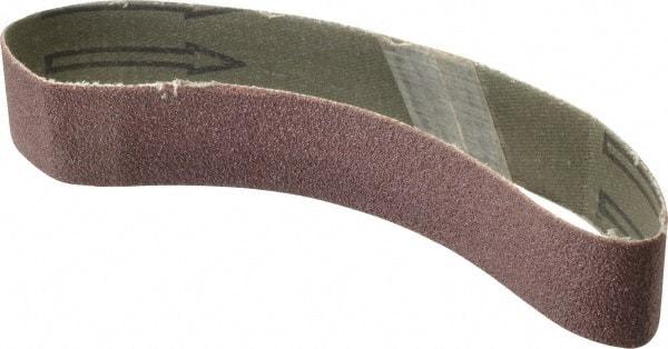 Tru-Maxx - 1" Wide x 12" OAL, 120 Grit, Aluminum Oxide Abrasive Belt - Aluminum Oxide, Fine, Coated - First Tool & Supply