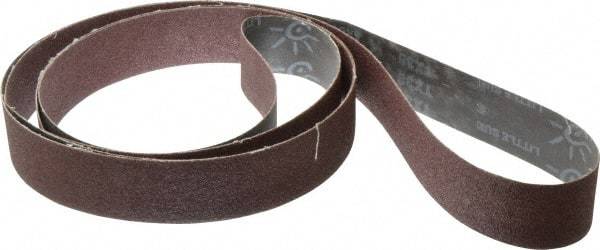 Tru-Maxx - 2" Wide x 132" OAL, 80 Grit, Aluminum Oxide Abrasive Belt - Aluminum Oxide, Medium, Coated - First Tool & Supply