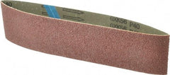 Tru-Maxx - 3" Wide x 24" OAL, 40 Grit, Aluminum Oxide Abrasive Belt - Aluminum Oxide, Coarse, Coated - First Tool & Supply