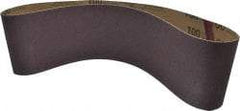 Tru-Maxx - 6" Wide x 48" OAL, 100 Grit, Aluminum Oxide Abrasive Belt - Aluminum Oxide, Fine, Coated - First Tool & Supply