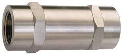 Ham-Let - 1/2" Stainless Steel Check Valve - Inline, FNPT x FNPT, 3,000 WOG - First Tool & Supply