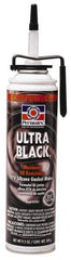 Permatex - 9-1/2 oz Oil Resistant Gasket Maker - -65 to 550°F, Black, Comes in PowerBead Aerosol Can - First Tool & Supply