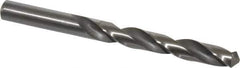 Hertel - 37/64" 118° High Speed Steel Jobber Drill - Bright Finish, Right Hand Cut, Spiral Flute, Straight Shank, 6-5/8" OAL, Standard Point - First Tool & Supply