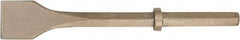 Ampco - 2-1/2" Head Width, 18" OAL, 3/4" Shank Diam, Chisel - Hex Drive, Hex Shank - First Tool & Supply