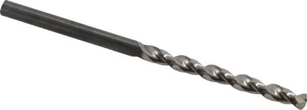 Guhring - #28 130° High Speed Steel Jobber Drill - Bright Finish, Right Hand Cut, Parabolic Flute, Straight Shank, 2-3/4" OAL, Standard Point - First Tool & Supply