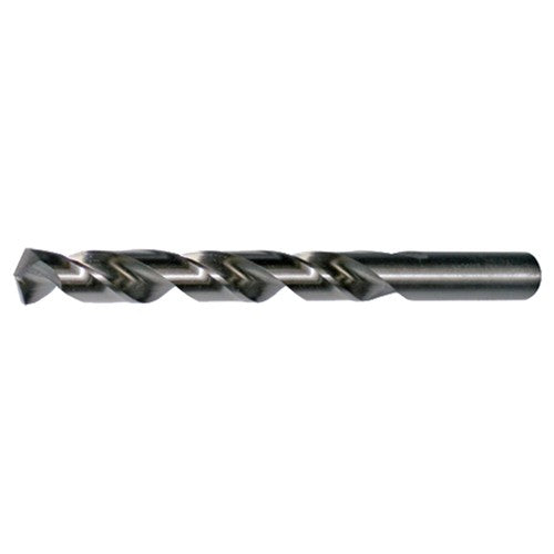 9/64 RHS / RHC HSS 135 Degree Split Point NAS907 Type B Heavy Duty Jobber Drill - Bright - Exact Industrial Supply