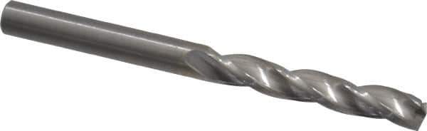 Guhring - 13/64" 150° Solid Carbide Jobber Drill - Bright Finish, Right Hand Cut, Spiral Flute, Straight Shank, 2-7/16" OAL, Standard Point - First Tool & Supply