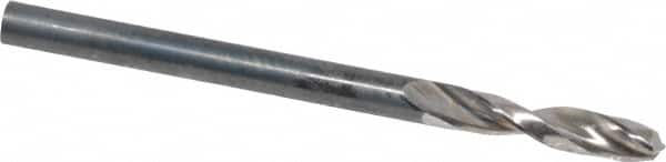 Guhring - 3.3mm 130° Parabolic Flute High Speed Steel Screw Machine Drill Bit - First Tool & Supply