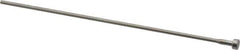 Gibraltar - 3/32" Pin Diam, 1/4" Head Diam x 1/8" Head Height, 6" OAL, Shoulder Ejector Pin - Steel, 5-1/2" Pin Length - First Tool & Supply