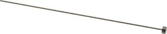 Gibraltar - 3/64" Pin Diam, 1/4" Head Diam x 1/8" Head Height, 6" OAL, Straight Ejector Pin - Steel, 5-7/8" Pin Length - First Tool & Supply