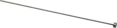 Gibraltar - 1/16" Pin Diam, 1/4" Head Diam x 1/8" Head Height, 6" OAL, Straight Ejector Pin - Steel, 5-7/8" Pin Length - First Tool & Supply