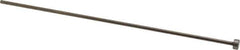 Gibraltar - 3/32" Pin Diam, 1/4" Head Diam x 1/8" Head Height, 6" OAL, Straight Ejector Pin - Steel, 5-7/8" Pin Length - First Tool & Supply