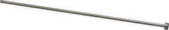 Gibraltar - 7/64" Pin Diam, 1/4" Head Diam x 1/8" Head Height, 6" OAL, Straight Ejector Pin - Steel, 5-7/8" Pin Length - First Tool & Supply