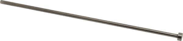 Gibraltar - 1/8" Pin Diam, 1/4" Head Diam x 1/8" Head Height, 6" OAL, Straight Ejector Pin - Steel, 5-7/8" Pin Length - First Tool & Supply