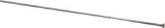 Gibraltar - 1/8" Pin Diam, 1/4" Head Diam x 1/8" Head Height, 10" OAL, Straight/Oversize Ejector Pin - Steel, 9-7/8" Pin Length - First Tool & Supply