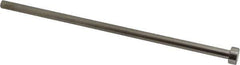 Gibraltar - 7/32" Pin Diam, 13/32" Head Diam x 3/16" Head Height, 6" OAL, Straight Ejector Pin - Steel, 5-13/16" Pin Length - First Tool & Supply