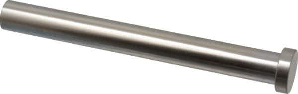 Gibraltar - 5/8" Pin Diam, 7/8" Head Diam x 1/4" Head Height, 6" OAL, Straight Ejector Pin - Steel, 5-3/4" Pin Length - First Tool & Supply