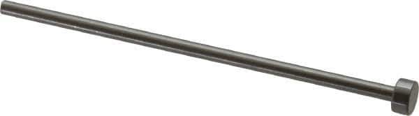 Gibraltar - 7/64" Pin Diam, 1/4" Head Diam x 1/8" Head Height, 3" OAL, Soft Core Pin - Steel, 2-7/8" Pin Length - First Tool & Supply