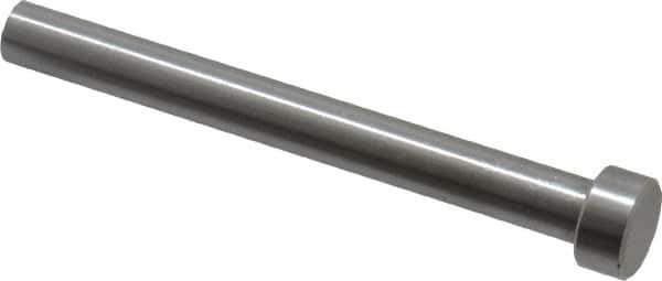 Gibraltar - 5/16" Pin Diam, 1/2" Head Diam x 1/4" Head Height, 3" OAL, Hard Core Pin - Steel, 2-3/4" Pin Length - First Tool & Supply