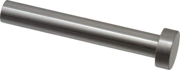 Gibraltar - 13/32" Pin Diam, 11/16" Head Diam x 1/4" Head Height, 3" OAL, Hard Core Pin - Steel, 2-3/4" Pin Length - First Tool & Supply