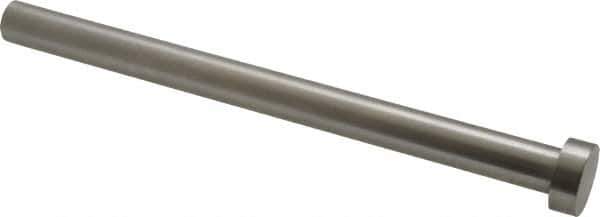 Gibraltar - 7/16" Pin Diam, 11/16" Head Diam x 1/4" Head Height, 6" OAL, Hard Core Pin - Steel, 5-3/4" Pin Length - First Tool & Supply