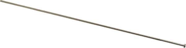 Gibraltar - 2.5mm Pin Diam, 5mm Head Diam x 2mm Head Height, 250mm OAL, Straight Ejector Pin - Steel, 248mm Pin Length - First Tool & Supply