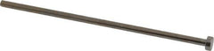 Gibraltar - 4mm Pin Diam, 8mm Head Diam x 3mm Head Height, 125mm OAL, Straight Ejector Pin - Steel, 122mm Pin Length - First Tool & Supply