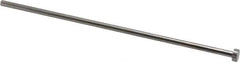 Gibraltar - 4mm Pin Diam, 8mm Head Diam x 3mm Head Height, 160mm OAL, Straight Ejector Pin - Steel, 157mm Pin Length - First Tool & Supply