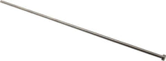 Gibraltar - 4.5mm Pin Diam, 8mm Head Diam x 3mm Head Height, 250mm OAL, Straight Ejector Pin - Steel, 247mm Pin Length - First Tool & Supply