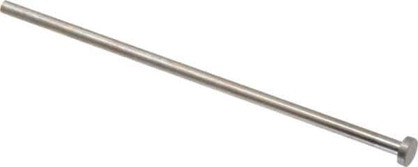 Gibraltar - 5mm Pin Diam, 10mm Head Diam x 3mm Head Height, 160mm OAL, Straight Ejector Pin - Steel, 157mm Pin Length - First Tool & Supply