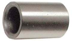 Made in USA - 0.385" ID x 0.6252" OD, Die & Mold Tubular Dowel - 1-7/8" OAL, Carbon Steel - First Tool & Supply