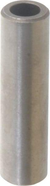 Made in USA - 0.385" ID x 0.6252" OD, Die & Mold Tubular Dowel - 2-3/8" OAL, Carbon Steel - First Tool & Supply