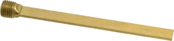 Made in USA - 1/4" NPT Thread, Straight, Die & Mold Cooling Baffle - 5" OAL, Brass - First Tool & Supply