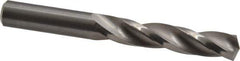 Guhring - 10mm 150° Solid Carbide Jobber Drill - Bright Finish, Right Hand Cut, Spiral Flute, Straight Shank, 89mm OAL, Standard Point - First Tool & Supply