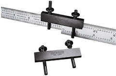 Starrett - Rule & Scale Accessories Type: Rule Clamp For Use With: Clamping 2 Rules Together - First Tool & Supply