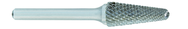 SL-3L6 -- 9mm x 26mm LOC x 6mm Shank x 6 OAL 14 Degree Included Angle Carbide Medium Tough Cut Burr - First Tool & Supply