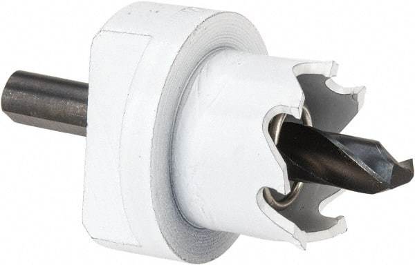 Lenox - 7/8" Diam, 1/2" Cutting Depth, Hole Saw - Carbide-Tipped Saw, Toothed Edge - First Tool & Supply