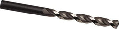 Guhring - 1.66mm 130° High Speed Steel Jobber Drill - Bright Finish, Right Hand Cut, Parabolic Flute, 43mm OAL, Cone Relief Point - First Tool & Supply