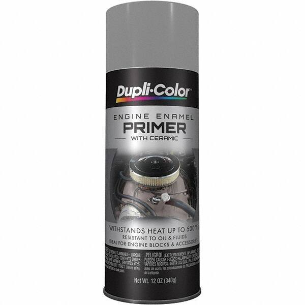 Krylon - 12 oz Gray Primer Automotive Heat Resistant Paint - High Gloss Finish, Comes in Aerosol Can - First Tool & Supply