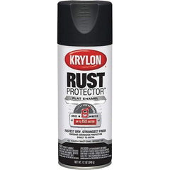 Krylon - 12 oz Black Automotive Heat Resistant Paint - Flat Finish, Comes in Aerosol Can - First Tool & Supply