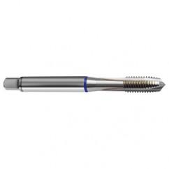 M2.5x0.45 6H 3-Flute PM Cobalt Blue Ring Spiral Point Plug Tap-Bright - First Tool & Supply