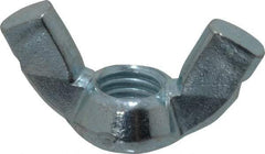 Value Collection - 1/2-13 UNC, Zinc Plated, Steel Standard Wing Nut - 1.94" Wing Span, 1" Wing Span - First Tool & Supply