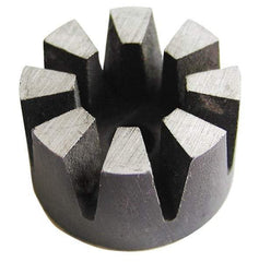 Eclipse - 1-1/4" OD x 1-3/8" High, 2 Pole Alnico Rotor Magnet - 5/16" Hole Diam, 23 Lb Max Holding Capacity, 1,022°F Max Operating Temp - First Tool & Supply