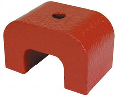 Eclipse - 1/4" Hole Diam, 2-5/8" Overall Width, 15/16" Deep, 2-1/4" High, Alnico Power Magnets - 1,022°Fahrenheit Max Operating Temp - First Tool & Supply